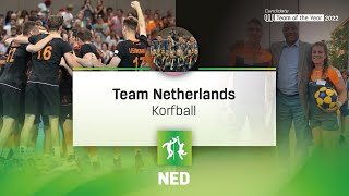 The World Games Team of the Year 2022  Korfball  Netherlands Mixed [upl. by Anas766]