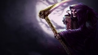 LOL  Skin Karthus Segador Adusto  Grim Reaper Karthus 2014 [upl. by Cattima]