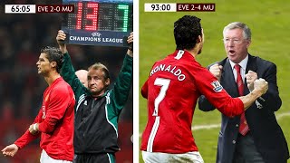 When Cristiano Ronaldo Substituted amp Shocked Sir Alex Ferguson [upl. by Karlen273]