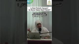 NAIL POLISH 💅🏻 HALAL OR HARAM  shorts [upl. by Peterec]