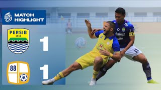 Highlights  PERSIB Bandung VS PS Barito Putera  Pekan 8 [upl. by Oirelav]