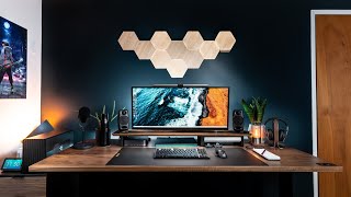 The DREAM Desk Setup and Office Tour  Modern amp Simple [upl. by Leiahtan424]