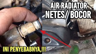 Cara Mengatasi air radiator VARIO netes amp cepat habis  Penyebab air radiator VARIO Bocornetes [upl. by Analram]