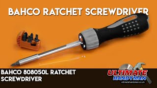 Bahco 808050L ratchet screwdriver [upl. by Arriaet]