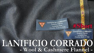 LANIFICIO CORRADO ”Wool amp Cashmere Flannel” Shorts [upl. by Ansel]