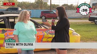 Zip Trip Gaffney Trivia with Olivia Peach Festival Treasurer Jessica Willard [upl. by Lenz997]