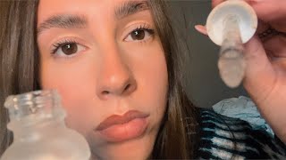 ASMR Cranial nerve exam to treat tingle immunity🩺👩‍⚕️ [upl. by Sirob]