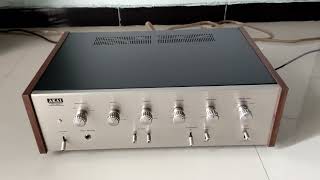 AKAI AA5200 amplifier old school good sound [upl. by Anerual954]