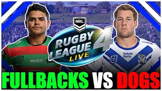 Can a Team of Fullbacks Beat the 2024 CanterburyBankstown Bulldogs on RLL4 [upl. by Anohs]