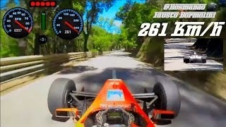 Fausto Bormolini Rampa Falperra  Onboard 261 kmh  Top Speed [upl. by Burris]