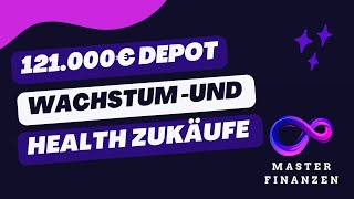 121000 € Depot  Neue Wachstumsaktien ergänzen die DividendenETFs [upl. by Ramirolg545]