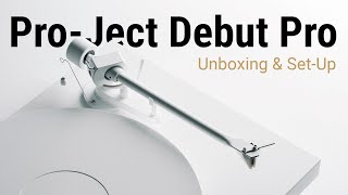 ProJect Debut Pro Unboxing amp SetUp  Plattenspieler richtig einstellen [upl. by Akiem]