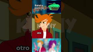 Batalla espacial 🚀🤼 T08 Ep13 P6  Futurama [upl. by Enimrej]