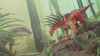 GIGANTIC TRACKERS BAJADASAURUS Mattel Jurassic World Chaos Theory Epic Evolution [upl. by Gui]