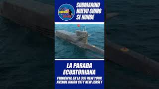 Submarino nuevo chino se hunde [upl. by Rana975]