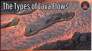 The Types of Lava Flows ‘A‘ā Pāhoehoe and More [upl. by Talya395]