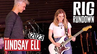 Lindsay Ell Rig Rundown Guitar Gear Tour 2023 [upl. by Eizzil]