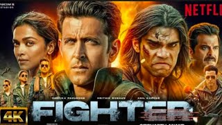 Fighter 2024 Full movie in hindi dubbed Hrithik Roshan Deepika Padukone Anil Kapoor [upl. by Ramyar]