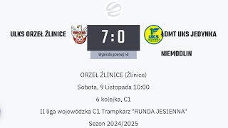 Orzeł Źlinice VS Jedynka Niemodlin [upl. by Yanrahs]