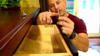 Installing Drawer knobs [upl. by Micki161]