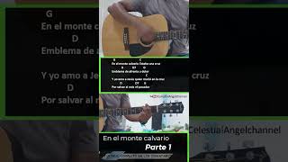 En el monte calvario  Tutorial guitarra  Parte 1 [upl. by Maya511]