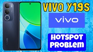 Hotspot Problem Vivo Y19s  Solution of hotspot issues  Hotspot not working [upl. by Nho]