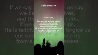 Daily scripture jesuschrist prayer scripture [upl. by Asoj]