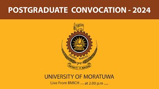 Postgraduate Convocation  2024 [upl. by Lekcar8]