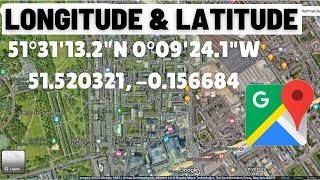 How to Check Longitude Latitude on Google Maps [upl. by Cordelia]