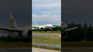 MSC Cargo 777 Landing Anchorage Plane Spotting [upl. by Wan]