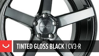 Vossen CV3R Wheel  Tinted Gloss Black  AllNew Transparent Finish [upl. by Divadleahcim185]