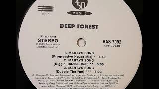 Deep Forest  Martas Song Progressive House Mix  1995 [upl. by Ailisec410]