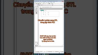 Chuyển ngôn ngữ Ladder sang STL trong PLC lậptrìnhplc điệncôngnghiệp plcgroup plc [upl. by Bannister]