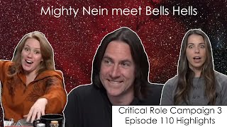 Mighty Nein meet Bells Hells  Critical Role Episode 110 Highlights and Funny Moments [upl. by Arykahs]