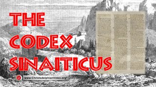 The Codex Sinaiticus [upl. by Itsym]