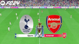 FC 24  Tottenham Hotspur vs Arsenal  202425 Premier League  PS5™ Gameplay [upl. by Fanny]