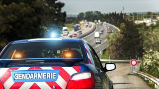 Gendarmerie  Alerte rouge sur lAutoroute du Soleil [upl. by Yumuk]