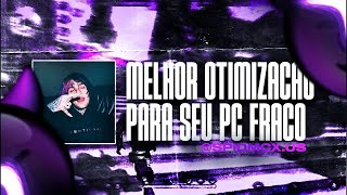 A MELHOR OTIMIZAÇÃO PARA SEU PC FRACO 🔥🚀 GANHE FPS EM JOGOS ✅⚙ DIMINUIR INPUT LAG 🔥🚀 FREEFIRE [upl. by Sillsby]