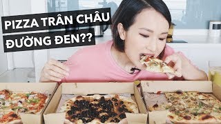 Ăn thử pizza trân châu đường đen [upl. by Assirehs]