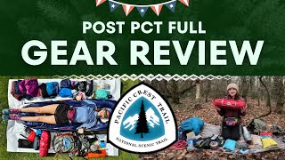 Post PCT full Gear review [upl. by Weathers899]