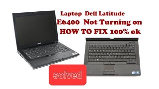 Dell Latitude e6400 laptop not turning on  Dell e6400 Motherboard Replacement [upl. by Noreen]