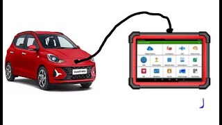 Hyundai I10 Diagnostic Scan  by Launch scan tool  knowhow [upl. by Barimah437]