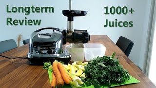 Omega 8006 Juicer Longterm Review after 1000 Juices [upl. by Siramaj530]