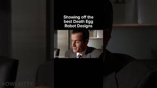 Showing off the best Death Egg Robot designs shorts sonic patrickbateman greenscreenmemes [upl. by Nylzzaj]