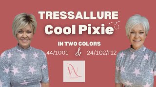 COOL PIXIE Wig Review  TressAllure  441001 amp 24102R12  2 Popular Colors [upl. by Ysnat415]