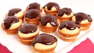 Boston Cream Cupcakes Recipe  Laura Vitale  Laura in the Kitchen Episode 737 [upl. by Lovich]