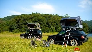 WildLand Automatic rooftop tent ：Pathfinder I 秋野地戶外2013車頂帳篷軟頂 [upl. by Areem]