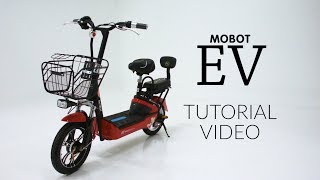 MOBOT EV Family electric scooter  Tutorial ReUpload [upl. by Burwell769]