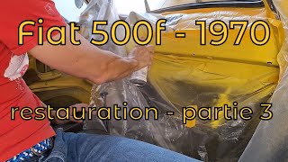 Restauration Fiat 500F de 1970  DIY  rebuild  tuto [upl. by Legnaleugim818]