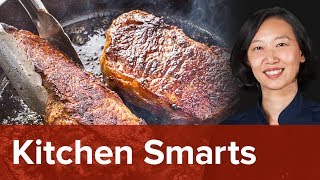 EASY Pan Seared Ribeye Steaks RECIPE  Ray Macks Kitchen and Grill [upl. by Halilad]